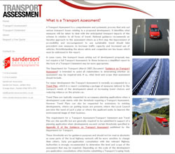 Transport Assessment Website